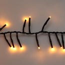 Maxi Cluster Kerstverlichting - 600 led - 9m - extra warm wit - Timer - Lichtfuncties - Geheugen -