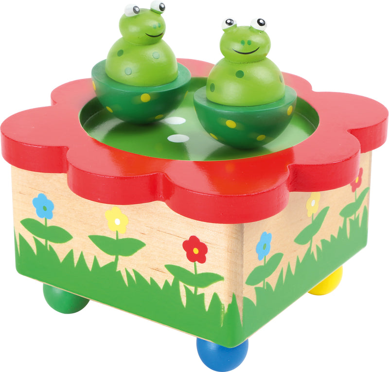 Small Foot - Houten Muziekdoos Kikker
