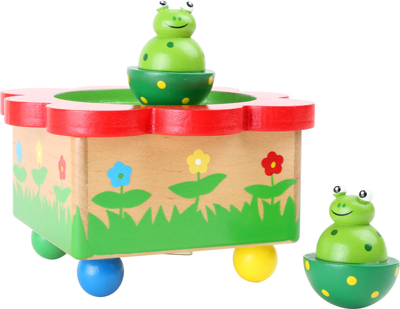 Small Foot - Houten Muziekdoos Kikker