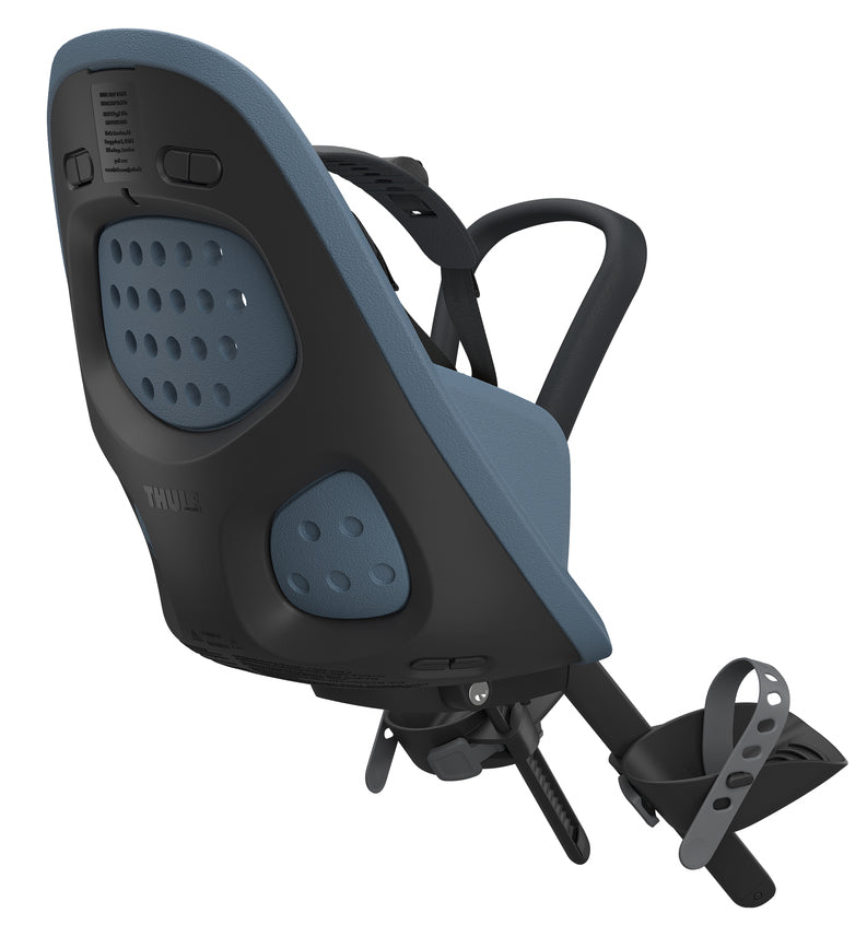 Kinderzitje voor Thule Yepp 2 Mini inclusief Mini SlimFit Adapter - aegean blue