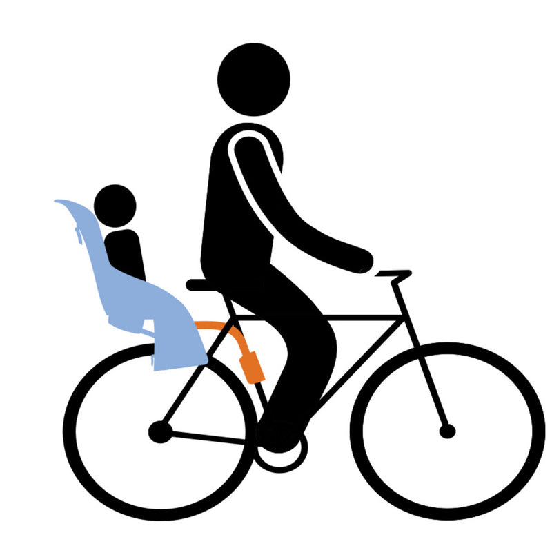 Kinderzitje achter Thule Yepp Nexxt Maxi voor framebevestiging (FM) - momentum grey