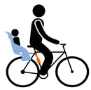 Kinderzitje achter Thule Yepp Nexxt Maxi voor framebevestiging (FM) - aquamarine blue
