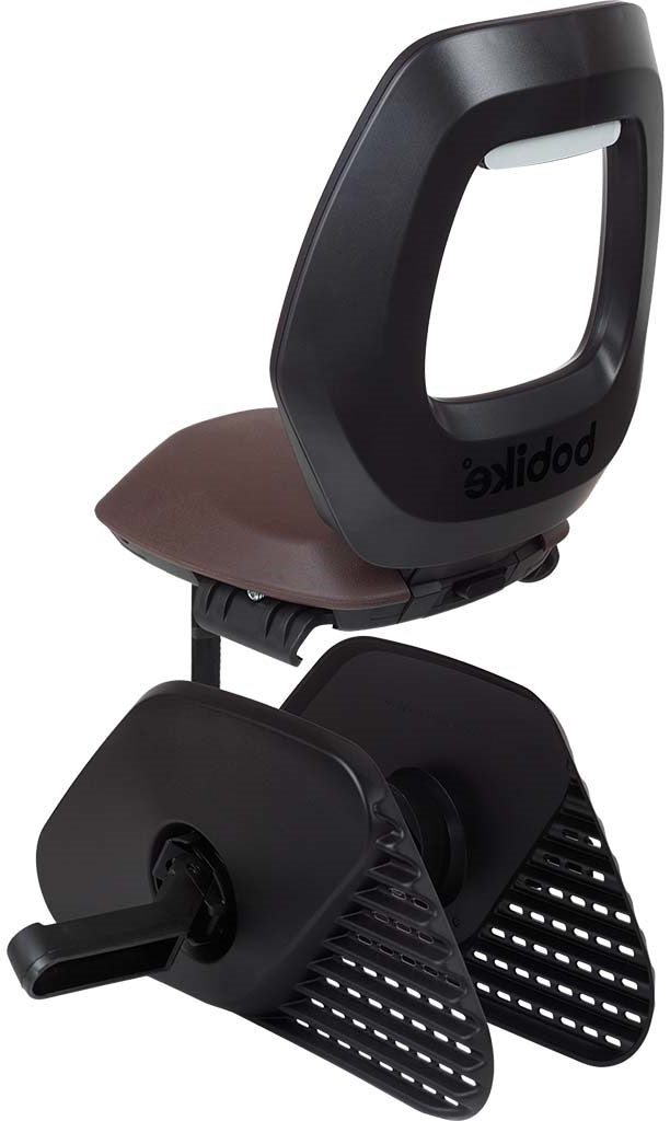 One Junior Fietszitje Achter Dragerbevestiging Black/Brown