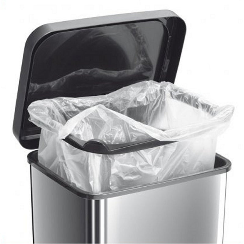 Rotho Paso Pedaalemmer 20L Silver Metallic