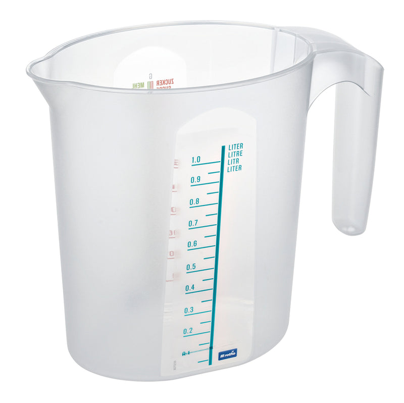 Rotho Topline Maatbeker 1L Transparant