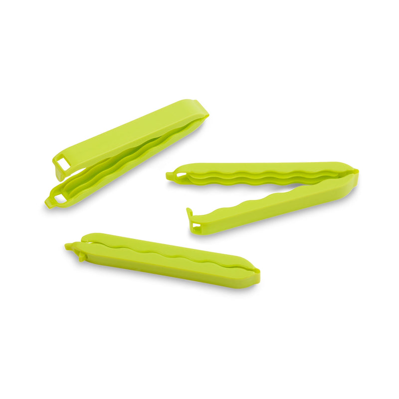 Rotho Set sluitclips groot 10 stuks ONDA lime groen