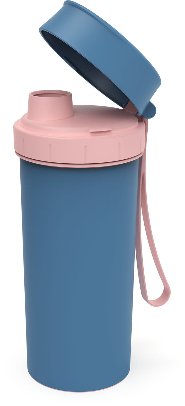 Rotho Memory Kids Schoolbeker To Go 400ml Horizon Blauw