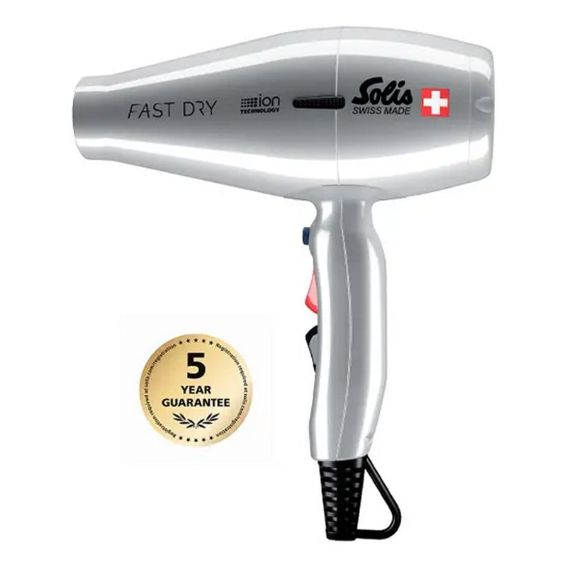 Solis 381 Fast Dry Föhn 2200W Zilver