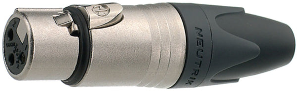 Neutrik Ntr-nc3 fxx Connector Zilver
