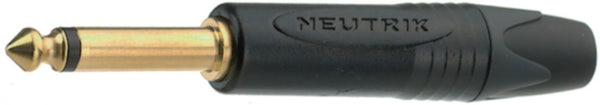 Neutrik NTR-NP2X-B Jack Plug 6.35 Mm 2p