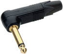 Neutrik NTR-NP2RX-B Jack Plug 90° 6.35 Mm 2p