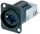 Neutrik NTR-NE8FDY-C6 Panel Mount Jack Rj 45 Nickel