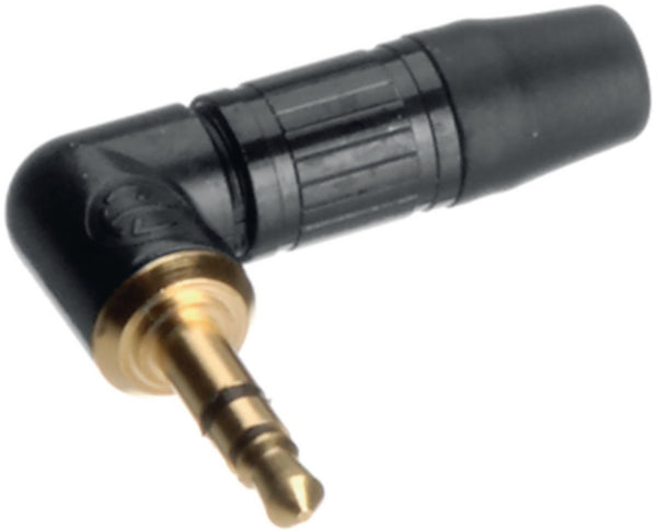 Neutrik NTR-NTP3RC-B Jack Plug 90° 3.5 Mm 3p