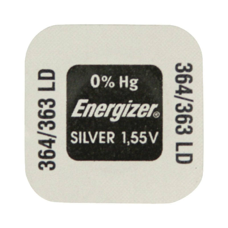 Energizer En364/363p1 364/363 Horlogebatterij 1.55v 23 mah