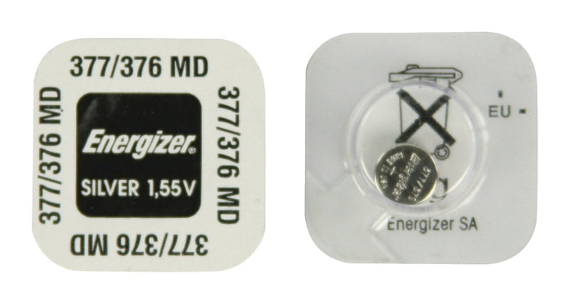 Energizer En377/376p1 377/376 Horlogebatterij 1.55v 27 mah
