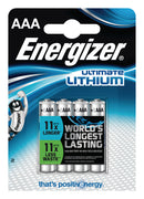 Energizer Enlithiumaaap4 Ultimate Lithium Batterijen Fr3 4-blister