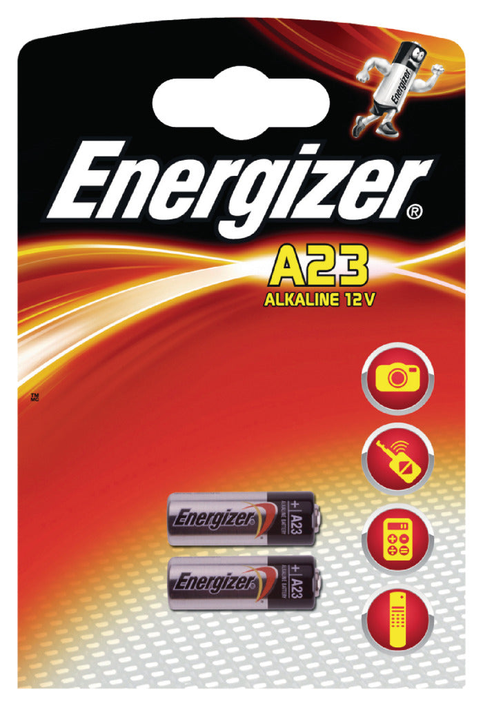 Energizer EN-629564 Alkaline Battery A23 12V 2 stuks