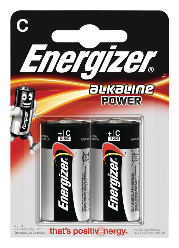 Energizer EN-E300152100 Alkaline Batterij C 1.5 V Power 2-blister