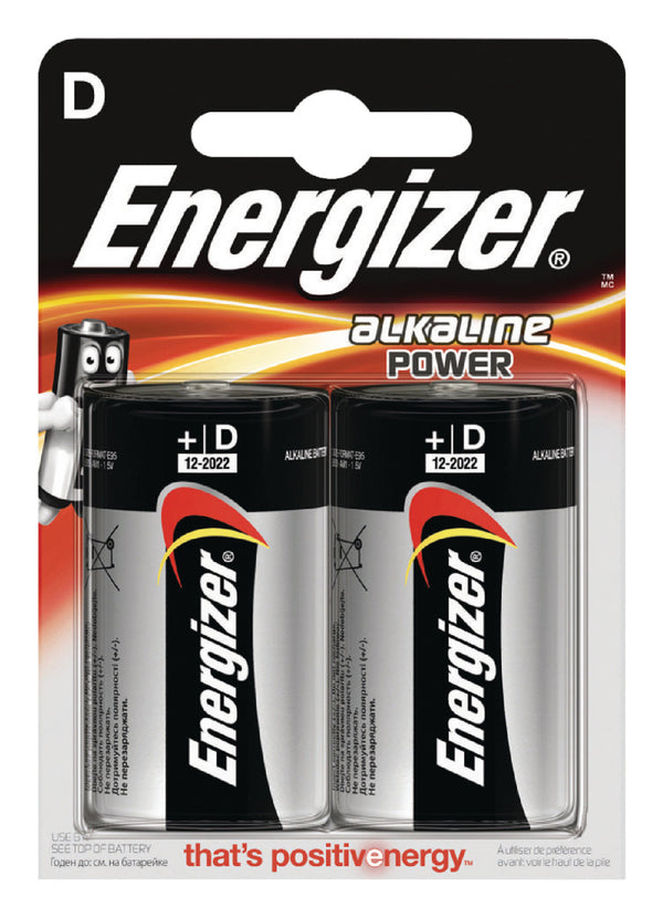Energizer EN-E300152200 Alkaline Batterij D 1.5 V Power 2-blister