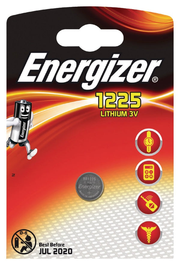 Energizer EN-E300164100 Lithium Knoopcel Batterij Br1225 3 V 1-blister