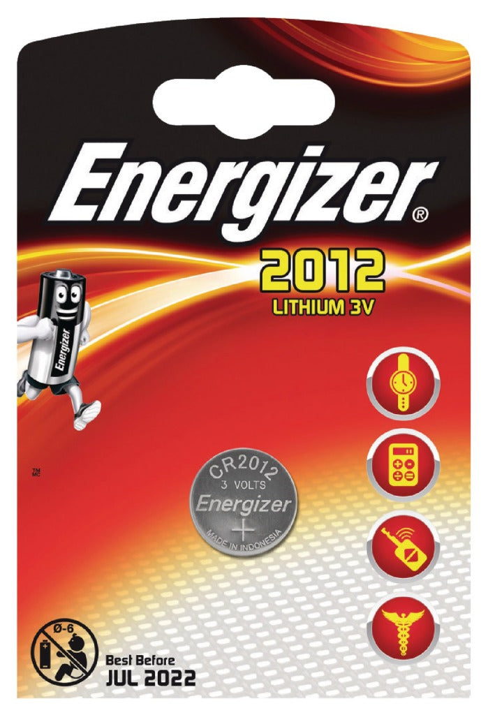 Energizer EN-E300164200 Lithium Knoopcel Batterij Cr2012 3 V 1-blister