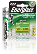 Energizer EN-PWRPL700B2 Oplaadbare Nimh Batterij Aaa 1.2 V Power Plus 700 Mah 2-blister