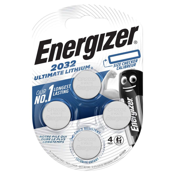 Energizer 53542299305 Lithium Cr2032 Ultimate 4-blister