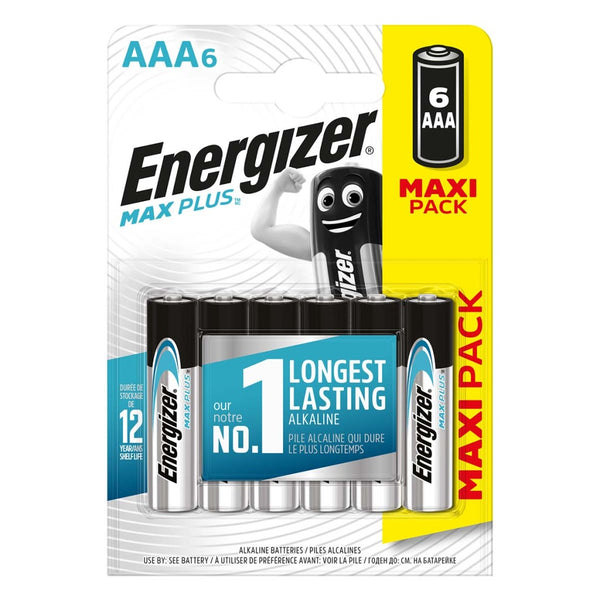 Energizer 53542312905 Alkaline Batterij Aaa Max Plus 6-blister