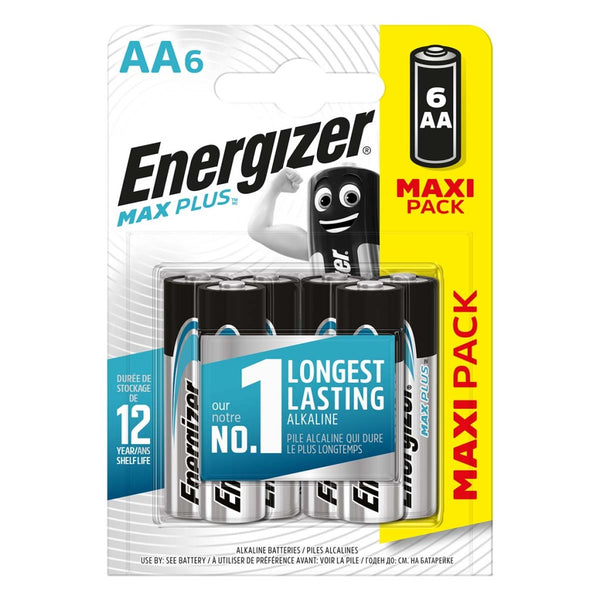 Energizer 53542328005 Alkaline Batterij Aa Max Plus 6-blister
