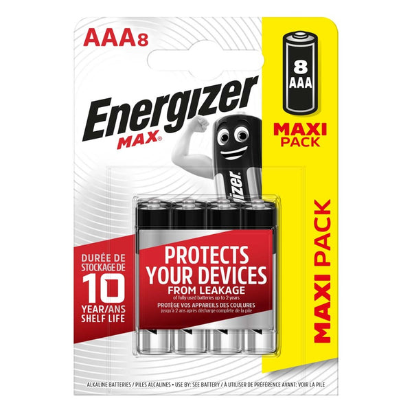 Energizer 53542657105 Alkaline Batterij Aaa Max 8-blister