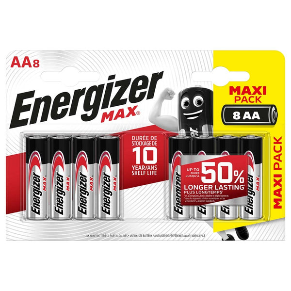 Energizer 53542661805 Alkaline Batterij Aa Max 8-blister
