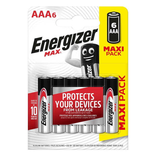 Energizer 53542675505 Alkaline Batterij Aaa Max 6-blister