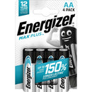 Energizer EN-MAXPLAA4 Alkaline-batterij Aa 1.5 V Dc 4-blister