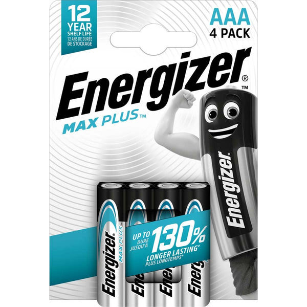Energizer EN-MAXPLAAA4 Alkaline-batterij Aaa 1.5 V Dc 4-blister