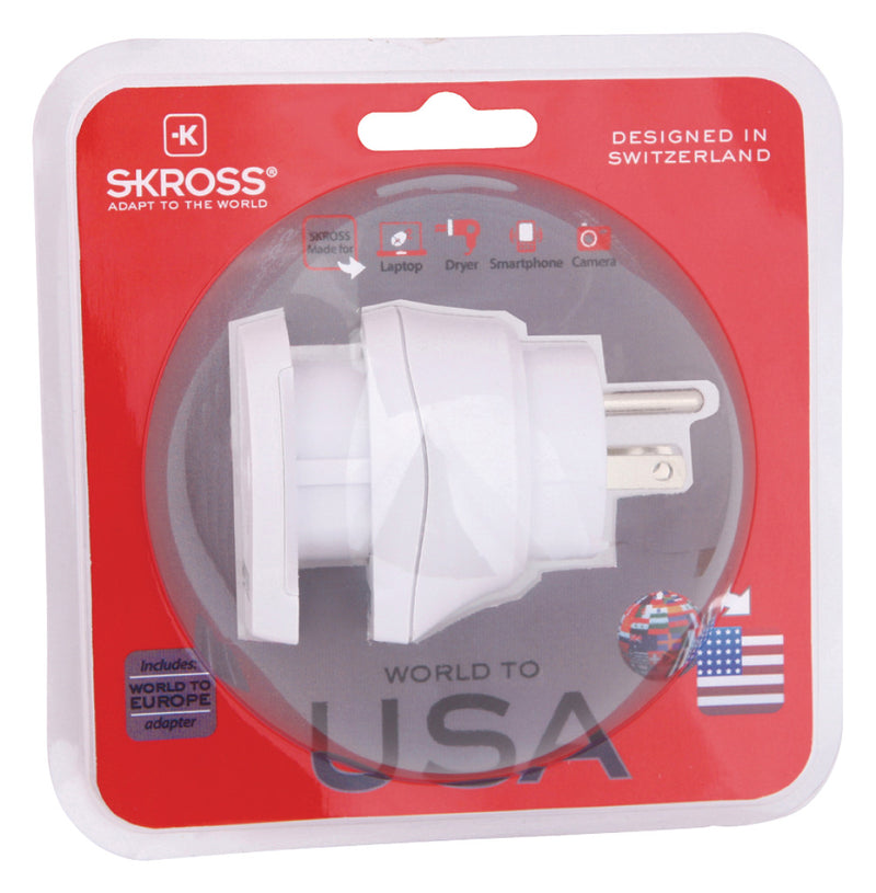 Skross Skr1500204 Landadapter Wereld Naar Vs