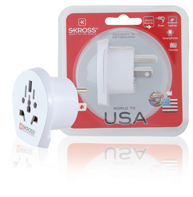 Skross Skr1500221 Landadapter Wereld Naar Vs