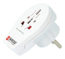 Skross SKR1500260 Reisadapter Wereld-naar-europa Usb Geaard