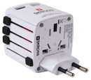 Skross SKR1302320 Reisadapter Wereld Usb Geaard