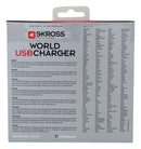 Skross SKR1302320 Reisadapter Wereld Usb Geaard