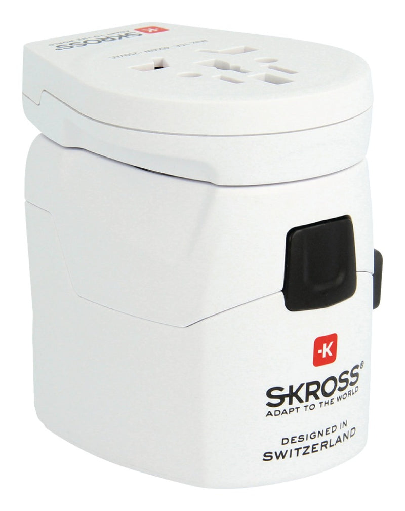 Skross SKR1302535 Reisadapter Wereld Pro Usb Geaard