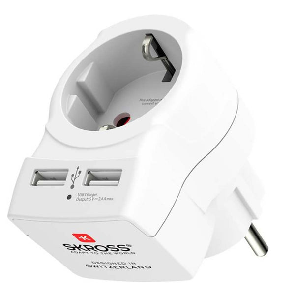 Skross SKR1500282 Europe To Europe Usb - Home Usb Hub