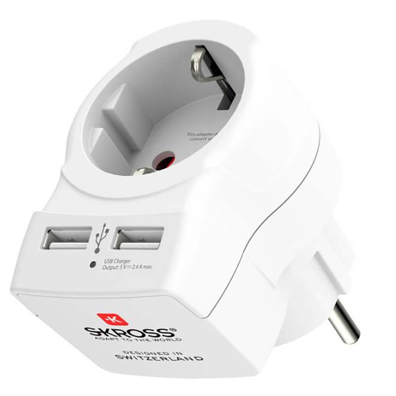 Skross SKR1500282 Europe To Europe Usb - Home Usb Hub