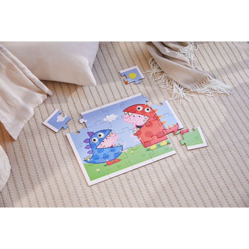 Peppa Pig - Deco puzzel - Peppa / George