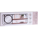 Wandrek met Spiegel - 2 planken