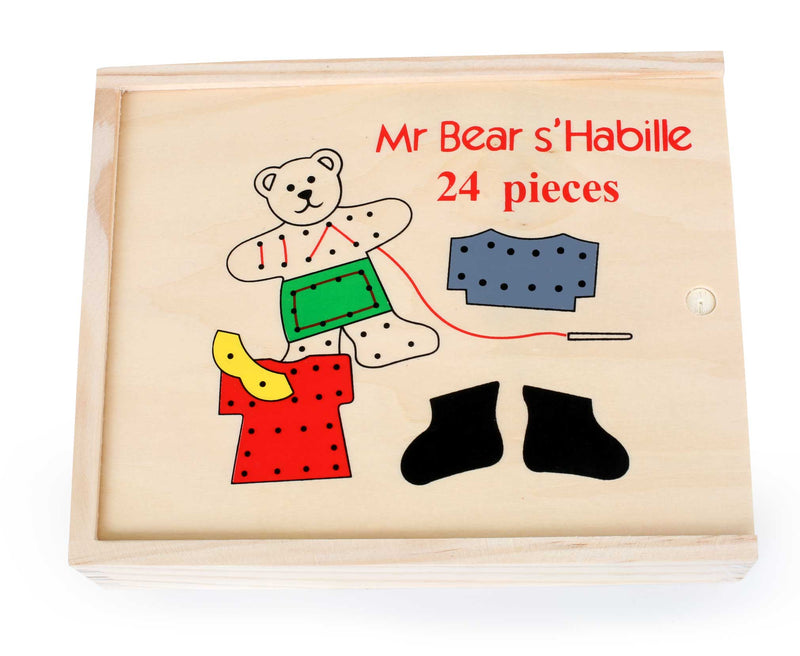 Dress-Up Bears Threading Spel