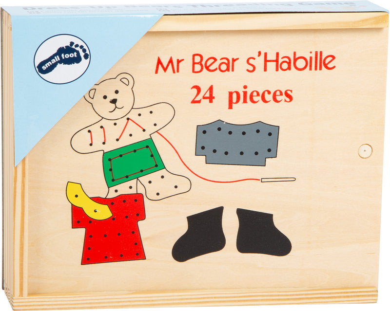 Dress-Up Bears Threading Spel