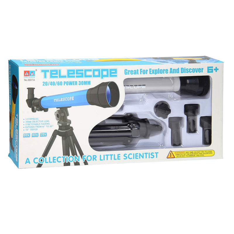 Telescoop op Standaard - Geel