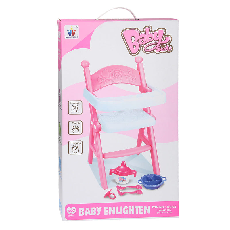 Poppenstoel met Accessoires