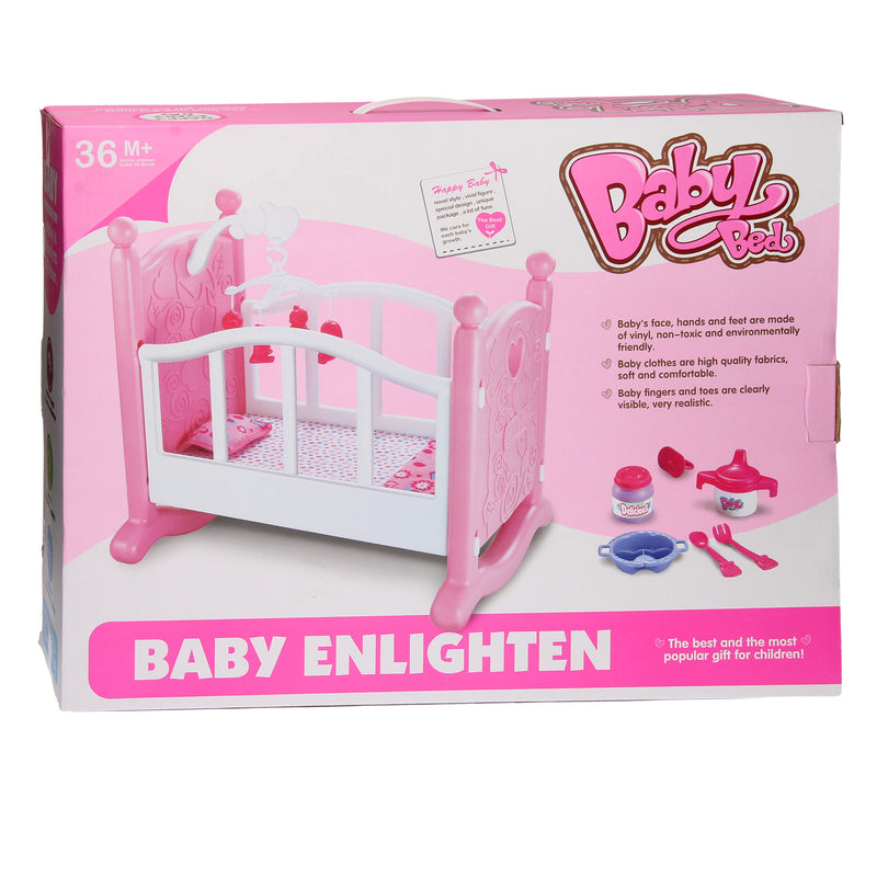Poppenschommelbed met Accessoires