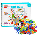 Bouw- en Rijgset Cijfers, 150dlg.